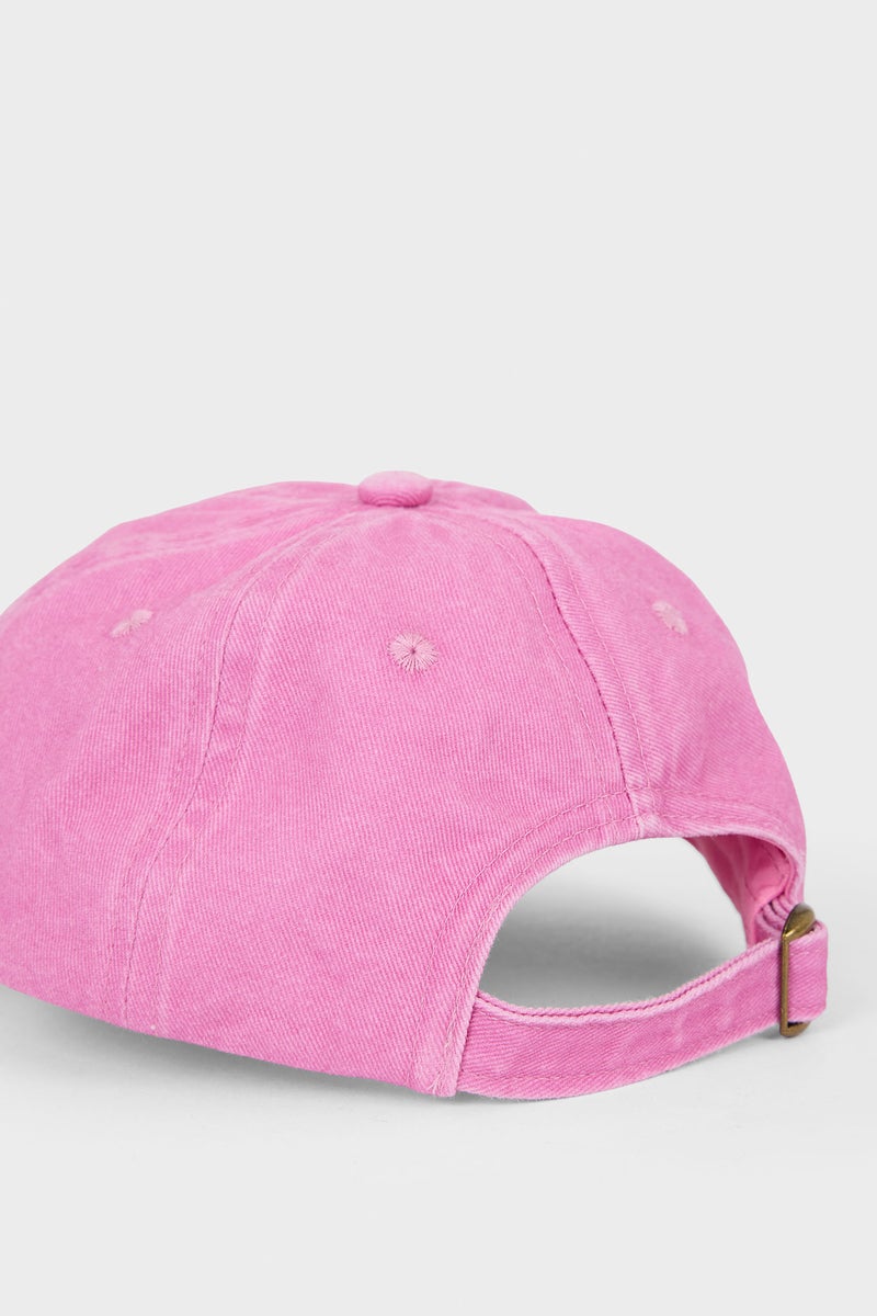 ديفاكتو كاب بناتي قطن مطرز - Image 4